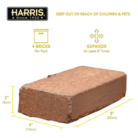 Harris Coco Coir Pith versatile for indoor pots and outdoor gardens