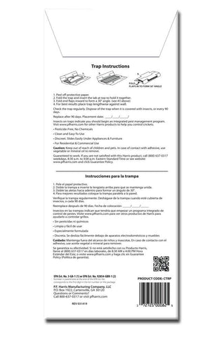 HARRIS Cricket Glue Traps easy-fold design for quick placement