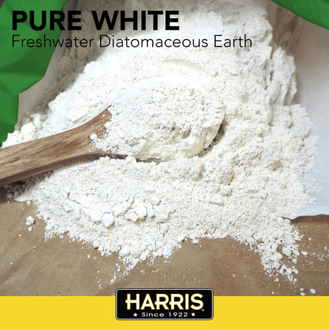 HARRIS OMRI-listed diatomaceous earth label detail signaling organic standards