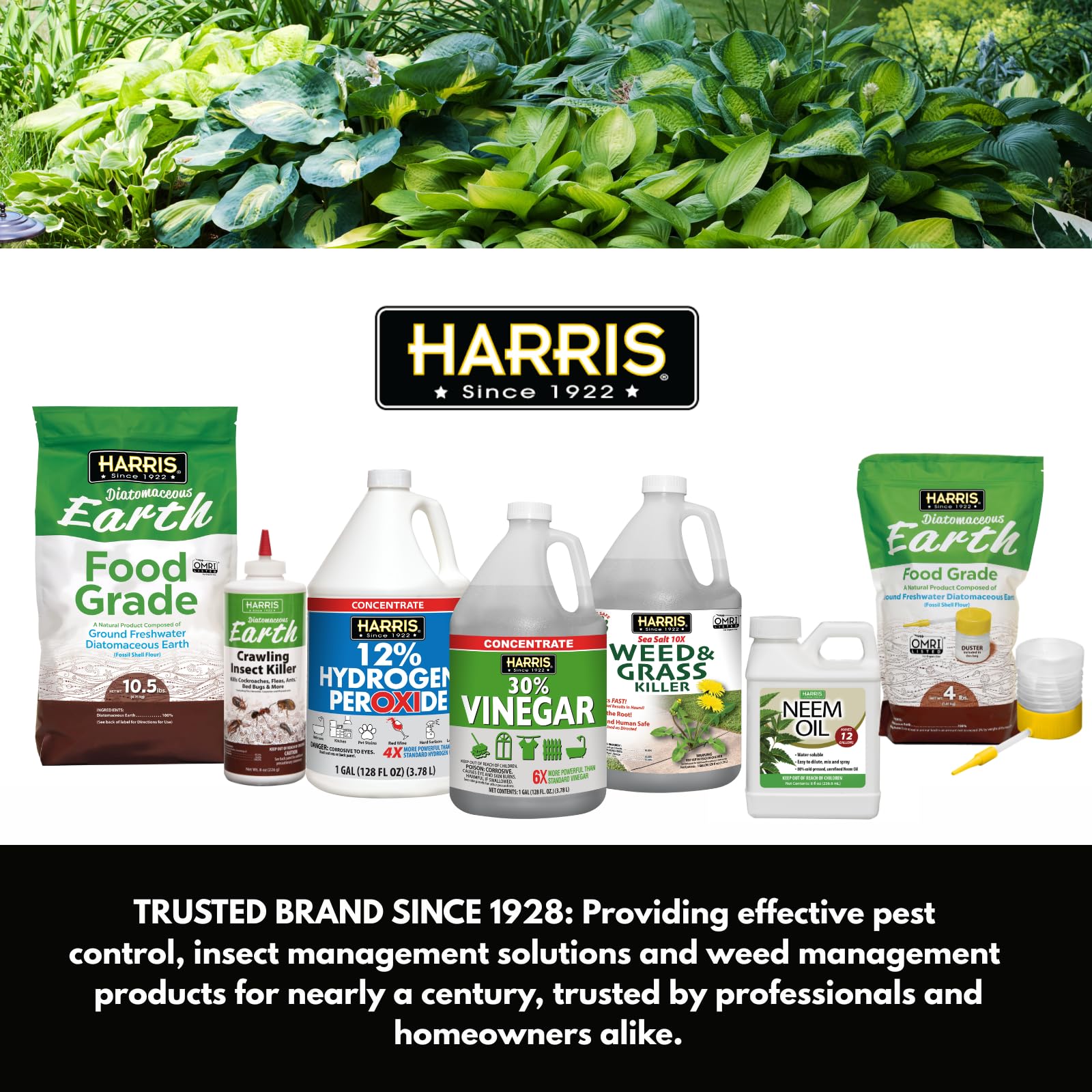 HARRIS diatomaceous earth sourced from USA mines in Nevada