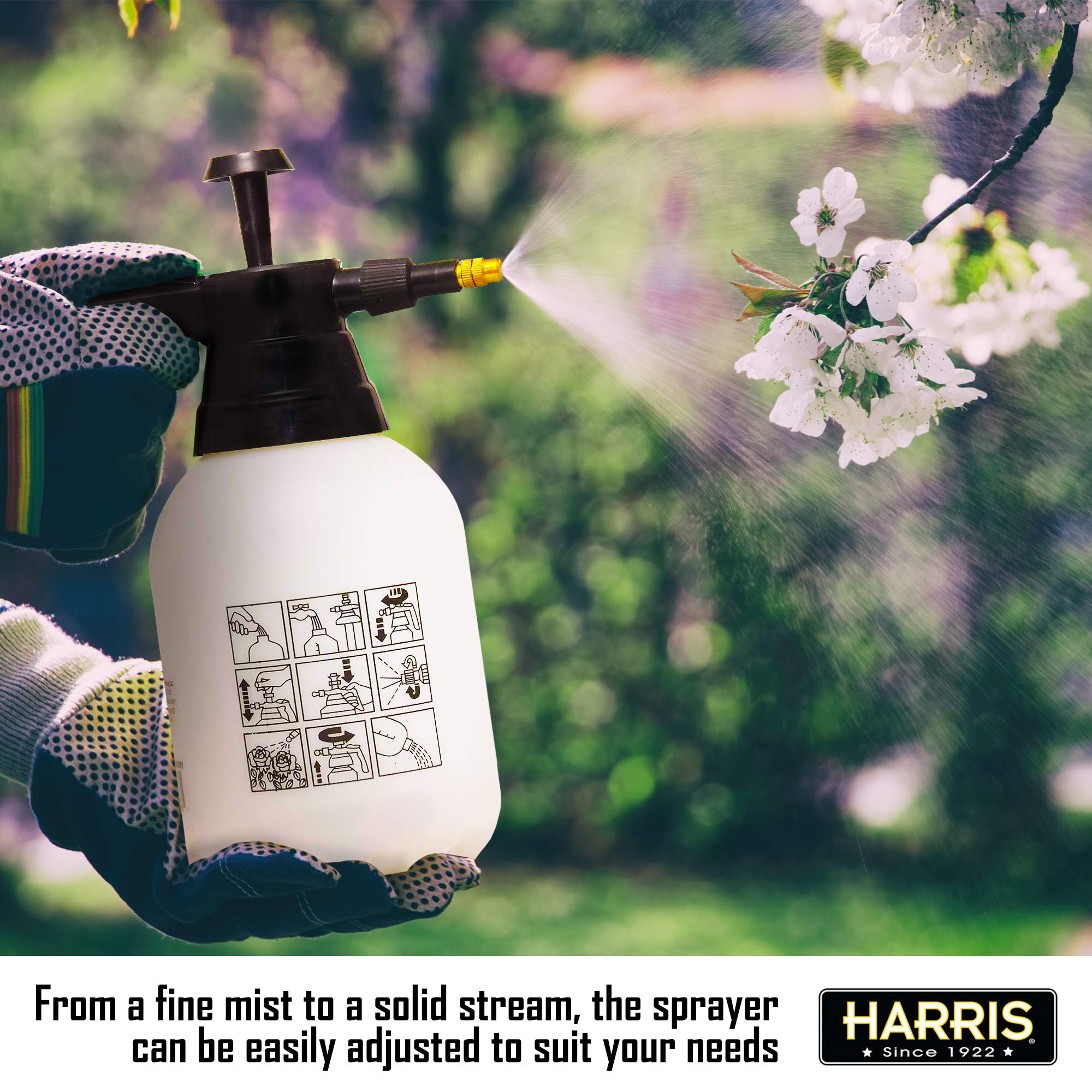 HARRIS durable, chemical-resistant body built for long-term use