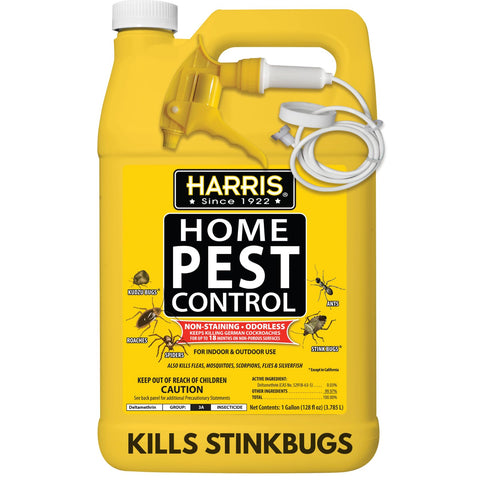 Harris Home Insect Killer bottle in gallon size for repeat indoor treatments