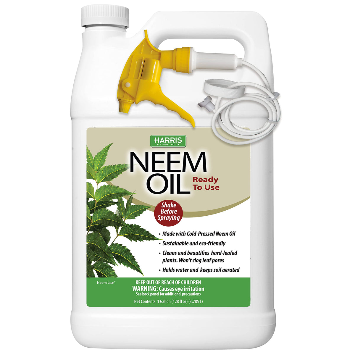 HARRIS Neem Oil Spray bottle ready for garden care and maintenance