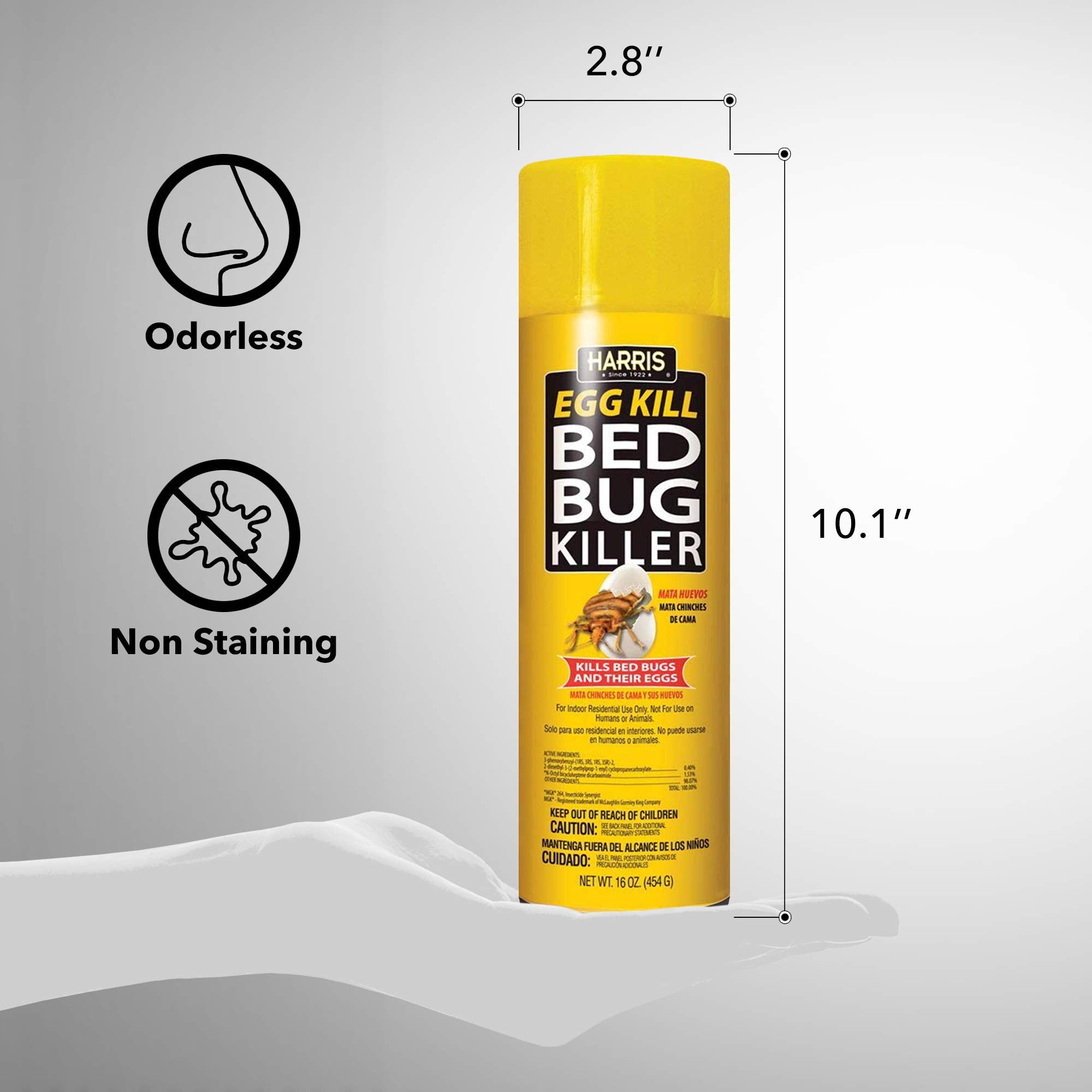 16-ounce bottle designed for easy handling and consistent spray performance