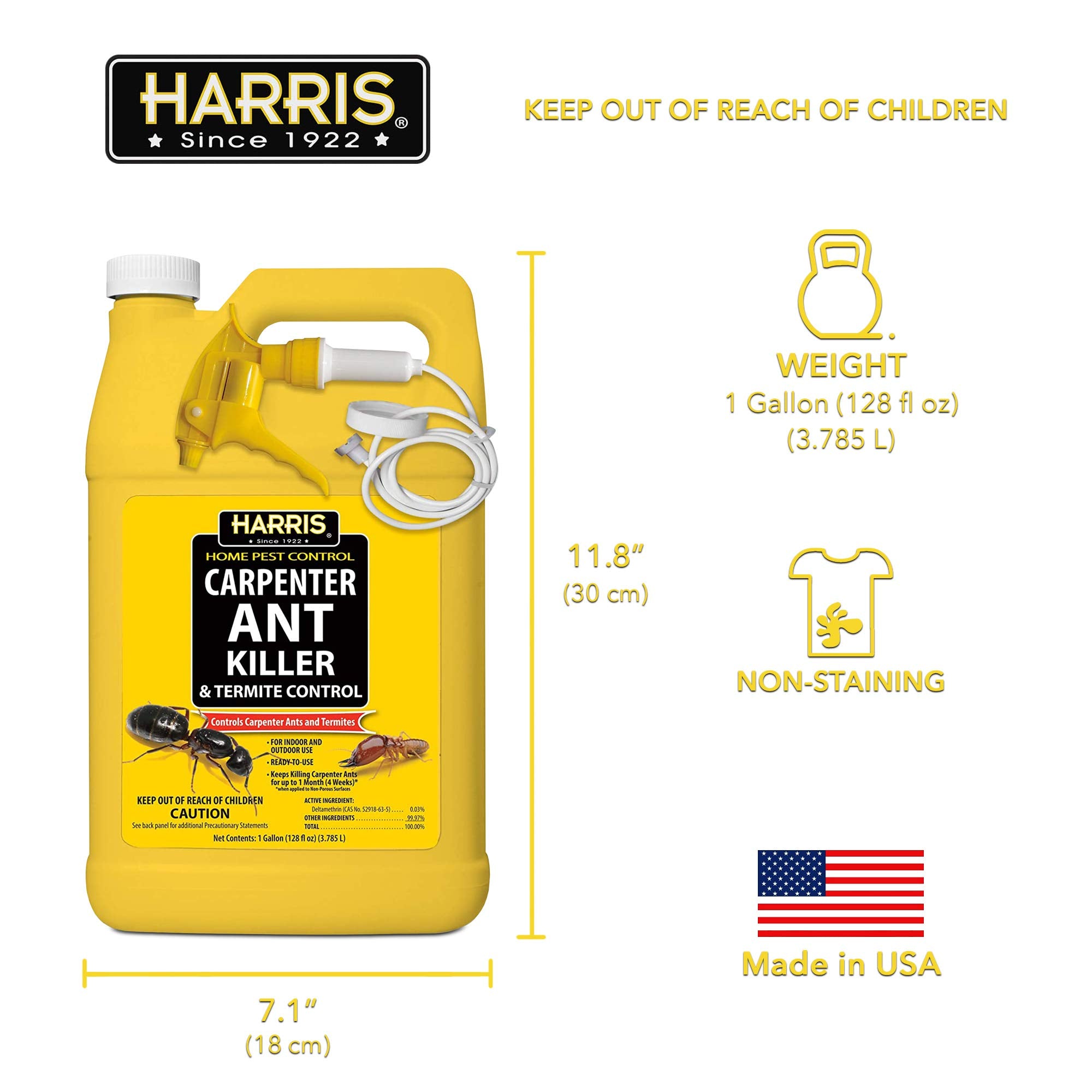 HARRIS Trusted brand since 1928 for reliable pest control.