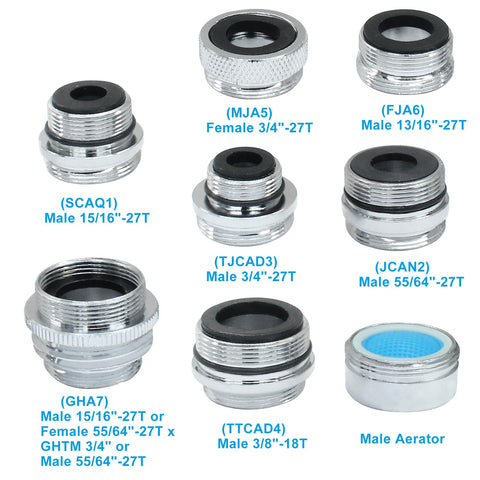 HARSKIYER aerator included for improved water flow.