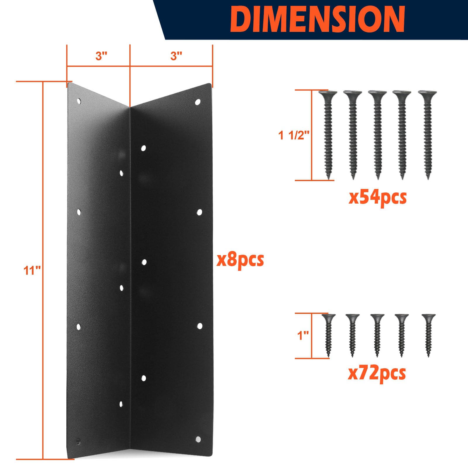 Harvards Chrome assembly steps image showing easy bracket installation for garden beds.