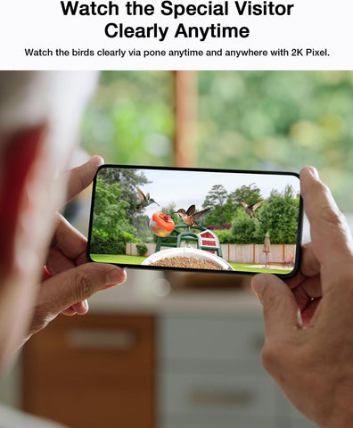 HARYMOR Feeder features IP65 weatherproofing for rain and snow resilience