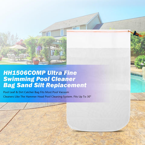 Hasanbar adjustable drawstring prevents debris escaping during vacuuming