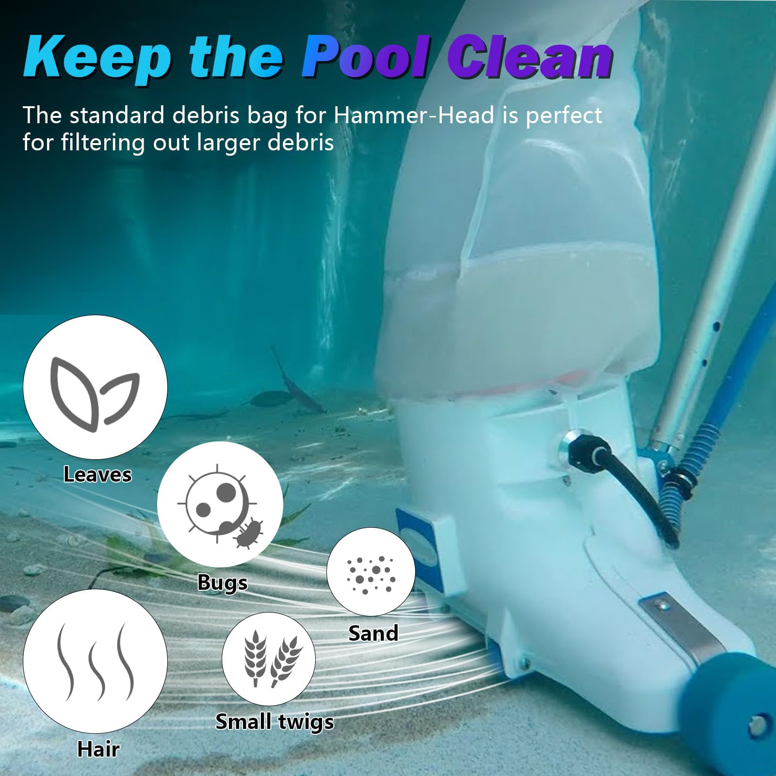 Hasanbar reusable mesh bag is easy to rinse and reuse