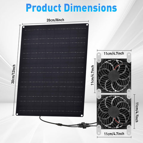HASDSAGY greenhouse airflow boost for healthier plant environments