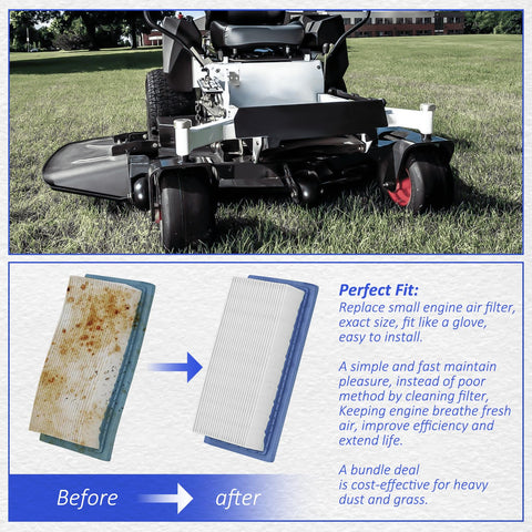 HASME air filter cartridge for Briggs Stratton 19G700 enables reliable filtration and easy replacement