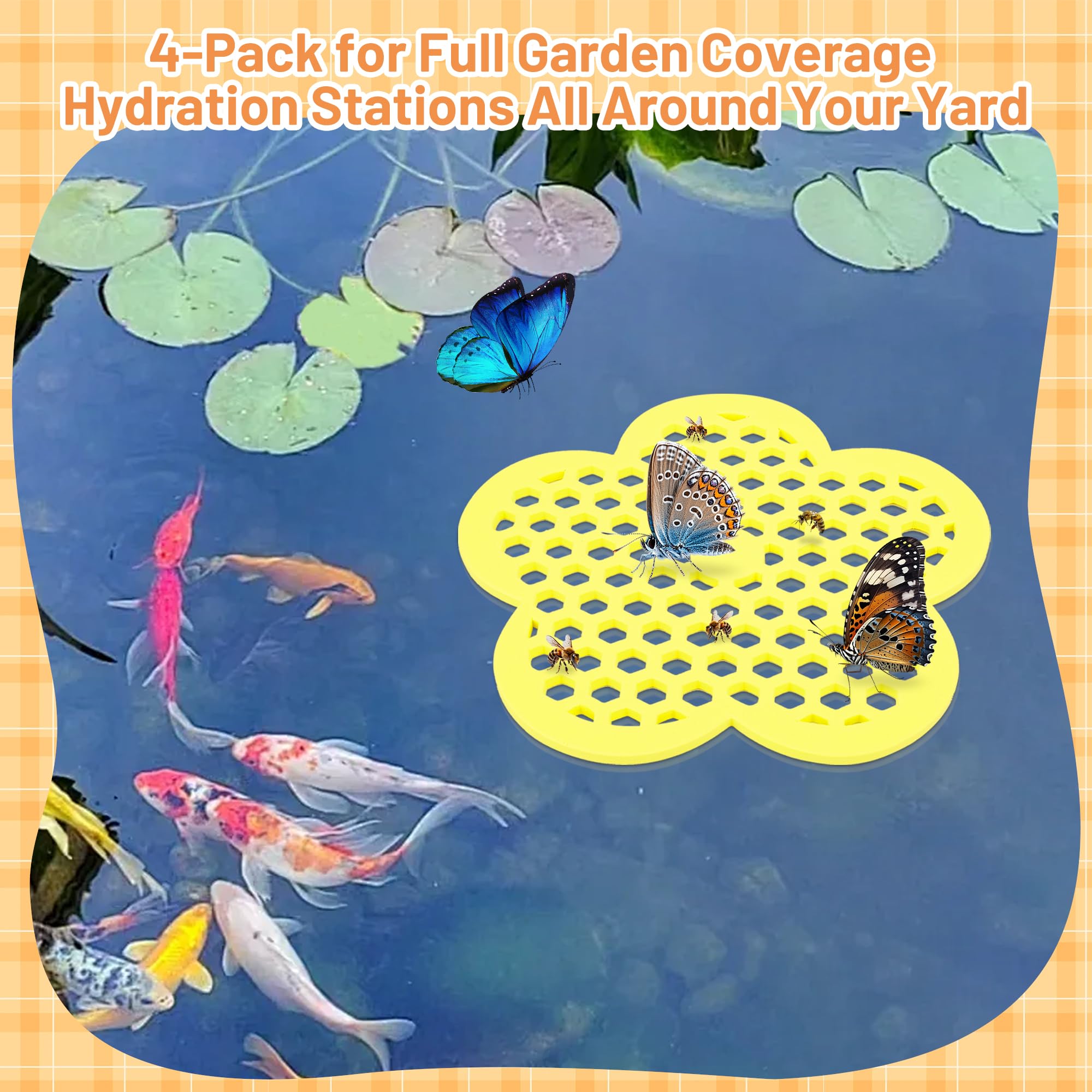 HASSLICKIT bright colors attract pollinators, enhancing garden biodiversity.