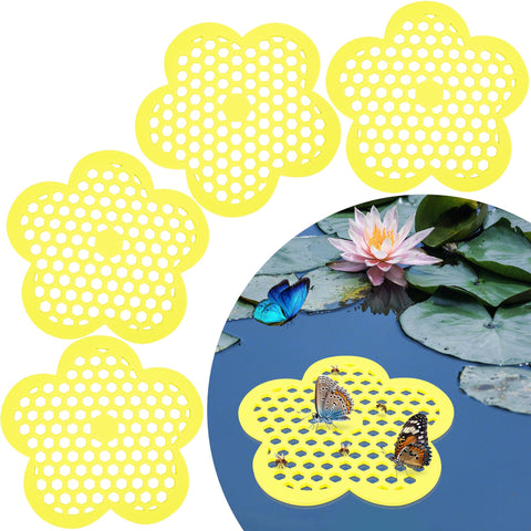 HASSLICKIT floating bee island 7-7in provides a safe pollinator water source for ponds.
