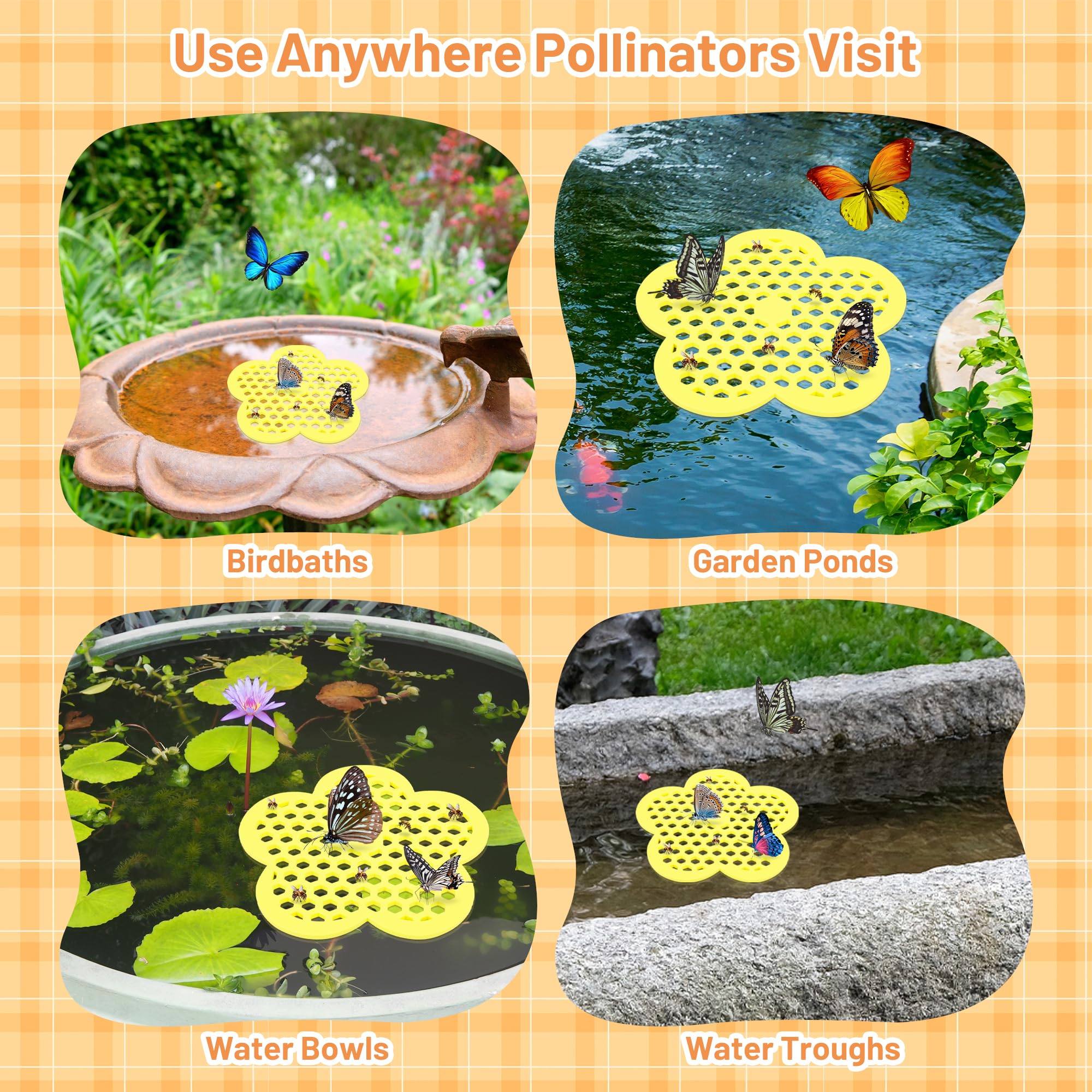 HASSLICKIT versatile garden water accessory fits birdbaths, ponds, and fountains.