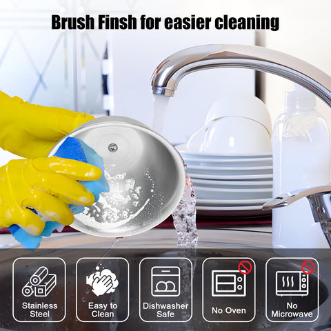 HaSteeL 6-inch dome with ergonomic handle ready for backyard cooking