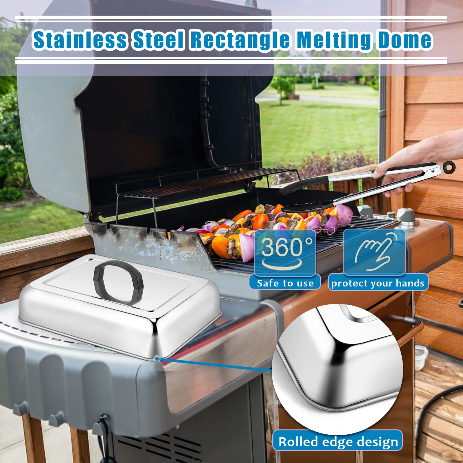 HaSteeL heat-resistant handle stays cool during use.