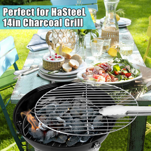 HaSteeL portable outdoor replacement rack offers convenient grilling anytime.