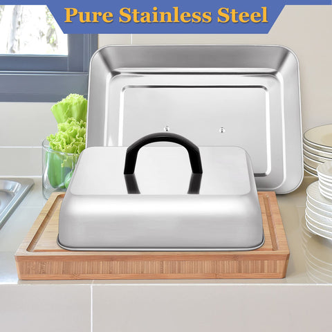 HaSteeL rolled-rim detail ensures safe touch during handling