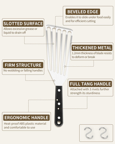 HaSteeL slotted blade close-up shows thin 0.8mm steel for quick release.