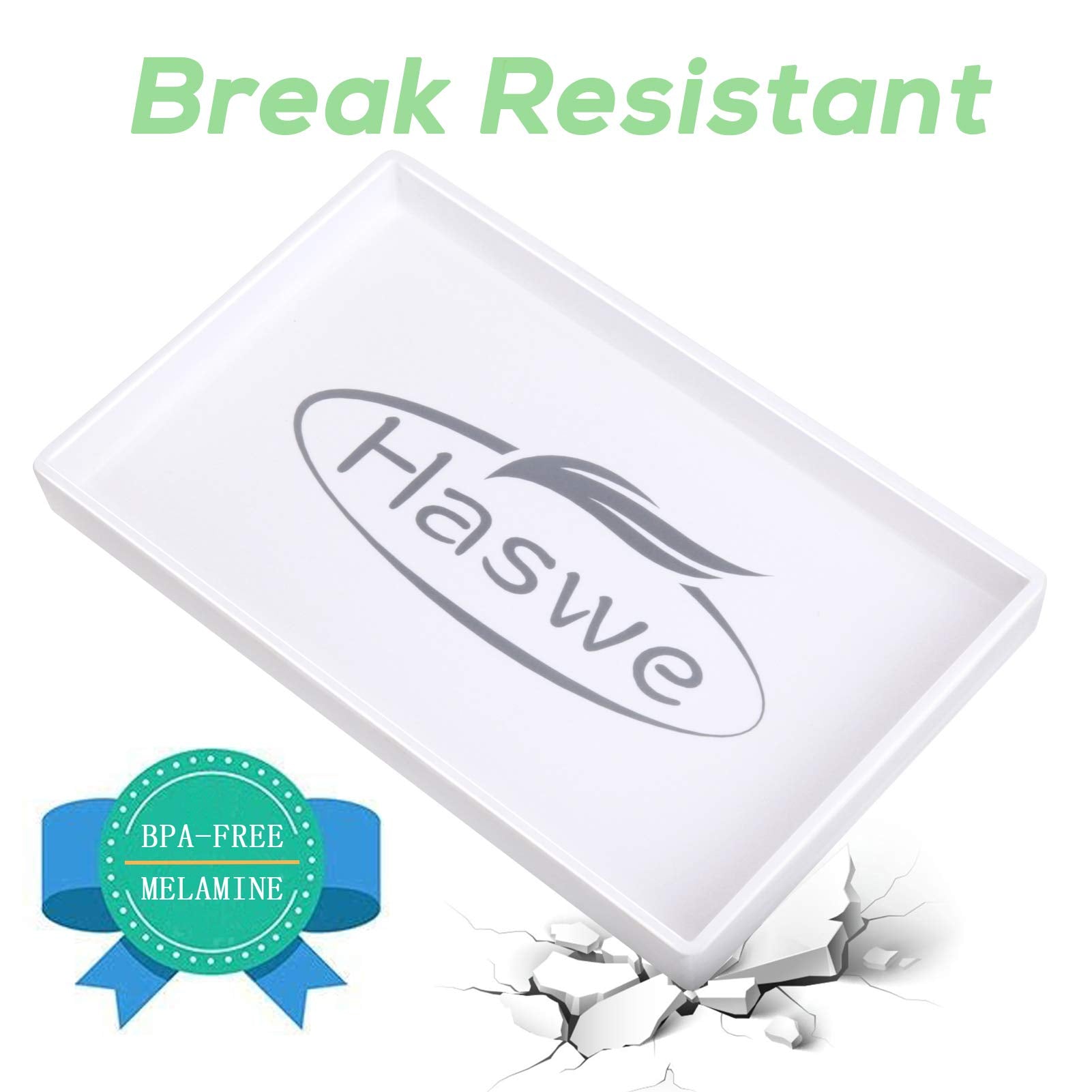Haswe drip tray catches draining water for tidy sprouting sessions.