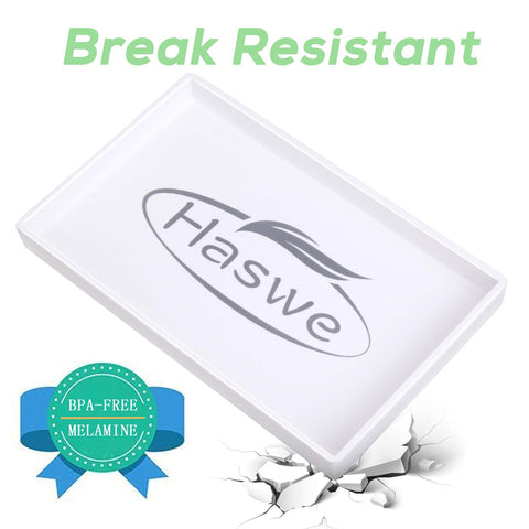 Haswe drip tray catches draining water for tidy sprouting sessions.