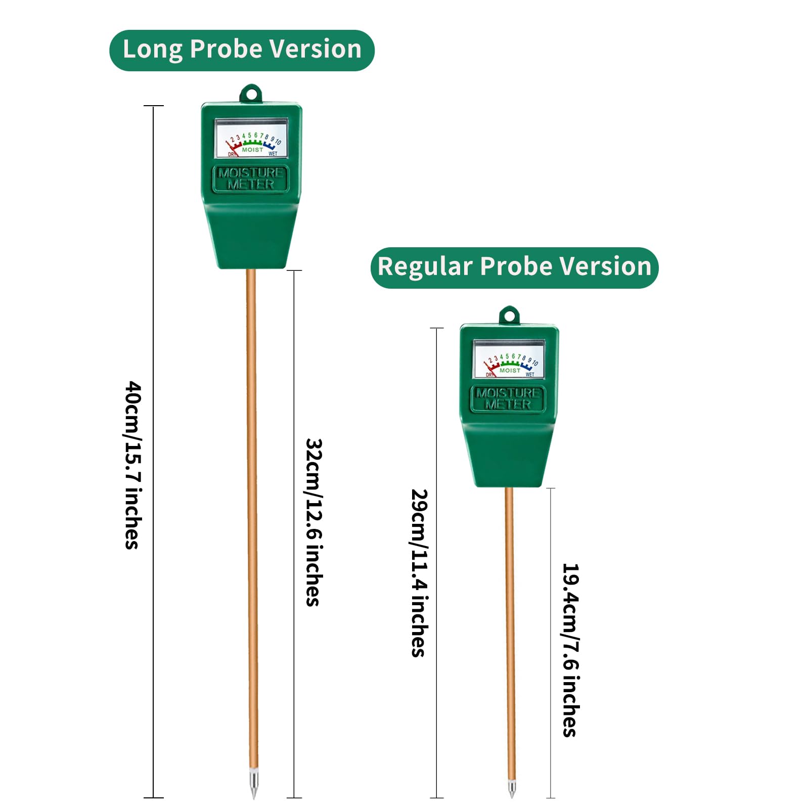 Hathdia soil meter designed for soil testing, not direct water measurements.