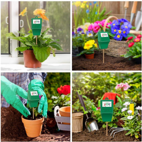 Hathdia meter used indoors with potted plant for easy monitoring