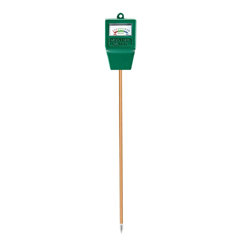 Hathdia soil moisture meter with long probe checks moisture in large pots.