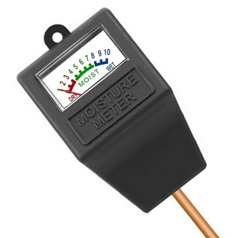 Hathdia soil moisture meter probe shows root-level moisture for healthier potted plants.