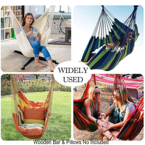 Hatisan hammock chair green indoor cozy nook setup