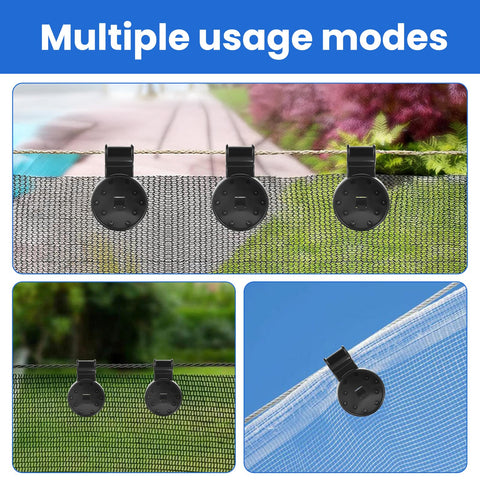 HATJICB pack-100 shade clips ready for large projects