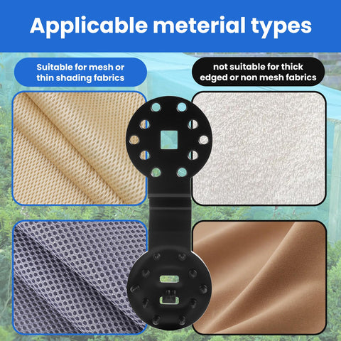 HATJICB removable-reusable dual-buckle design for quick shading adjustments