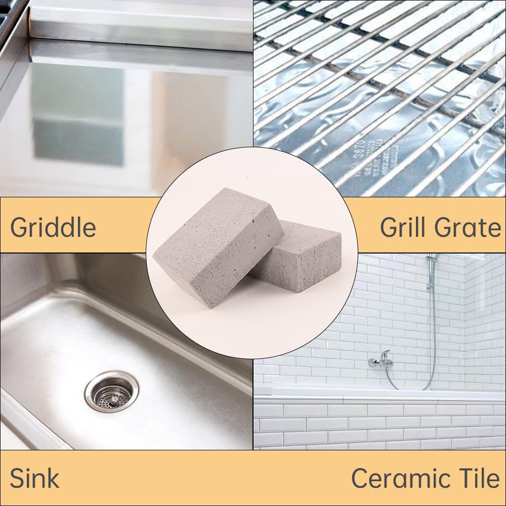 HATOKU commercial-grade pumice stones bulk pack for professional kitchens.