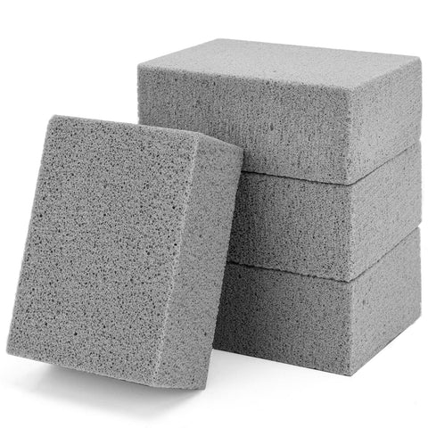 HATOKU grill cleaning bricks 4-pack for easy grime removal on grill grates