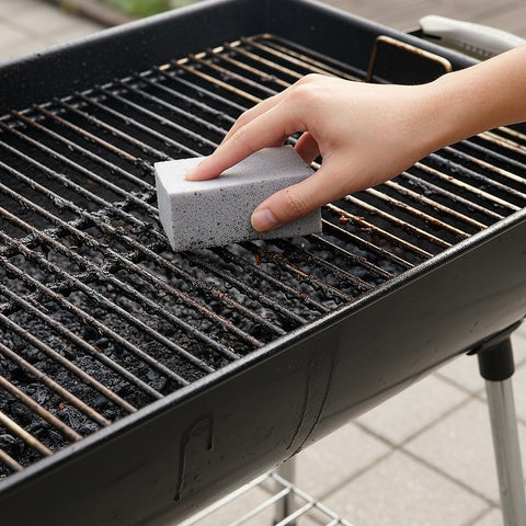 HATOKU pumice stone ergonomic size fits tight edges for precision