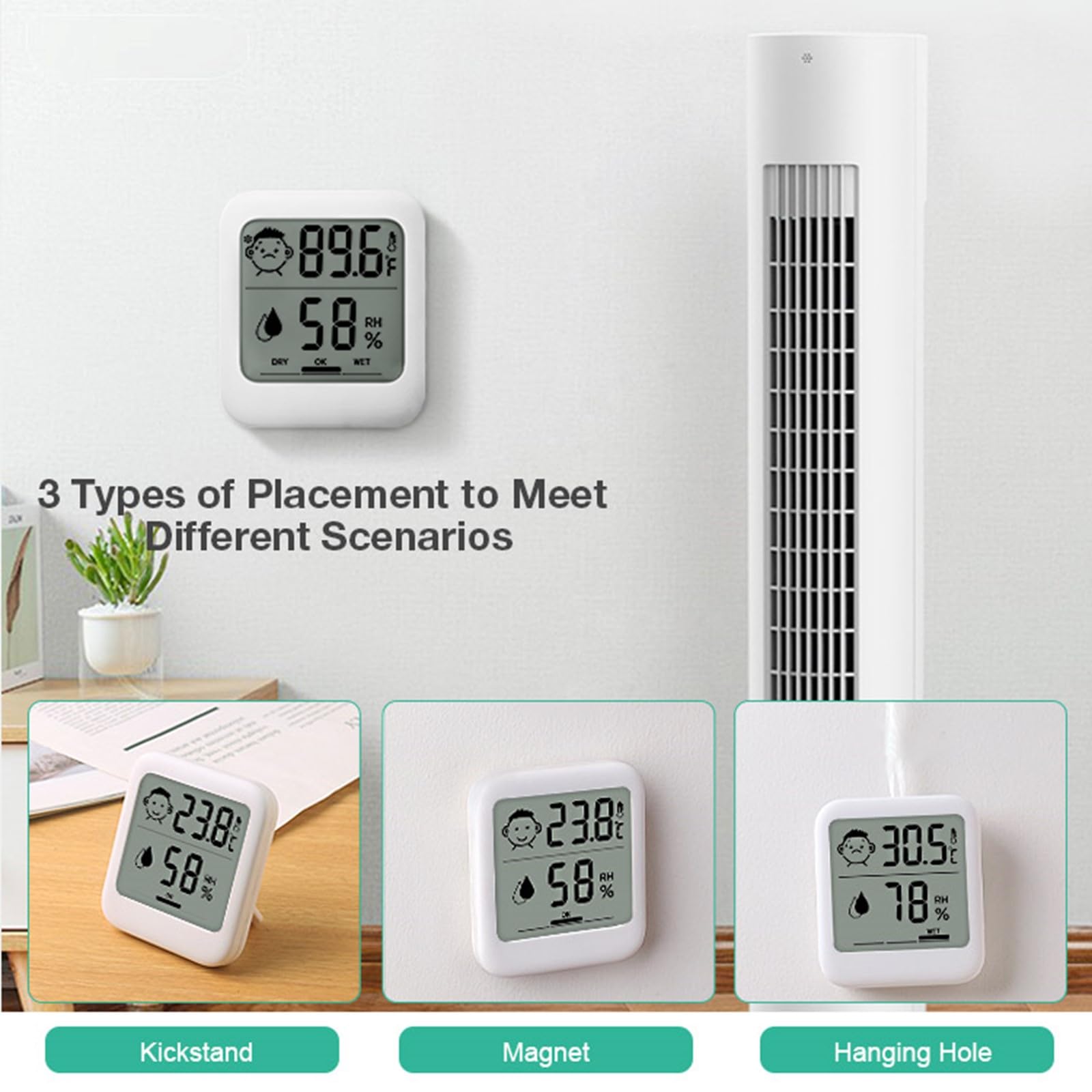 Comfort level indicator updates with changing conditions for quick awareness