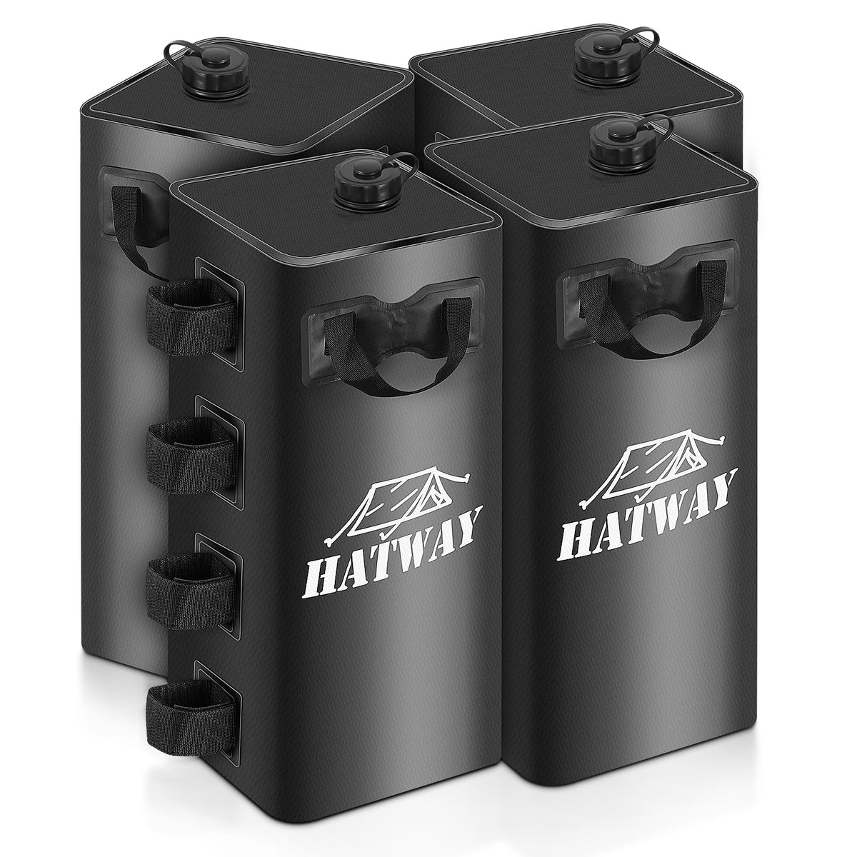 Hatway canopy water weight bag stabilizing a pop-up canopy for outdoor events.