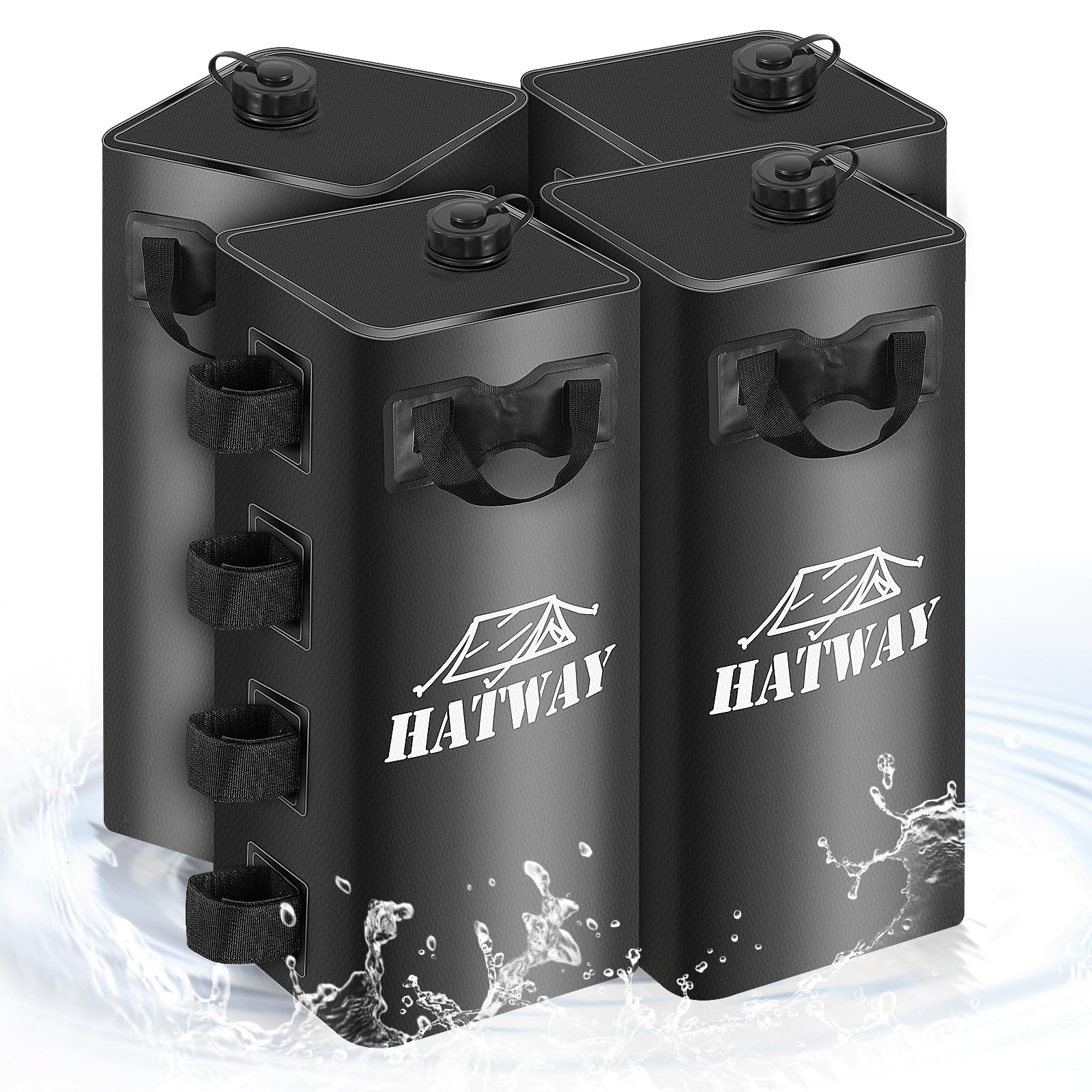 Hatway lightweight, foldable bags store compactly when not in use.