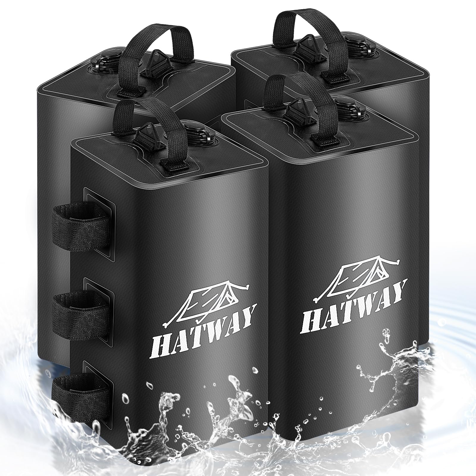 Hatway four-bags-8-3x13-inches for sturdy anchoring.