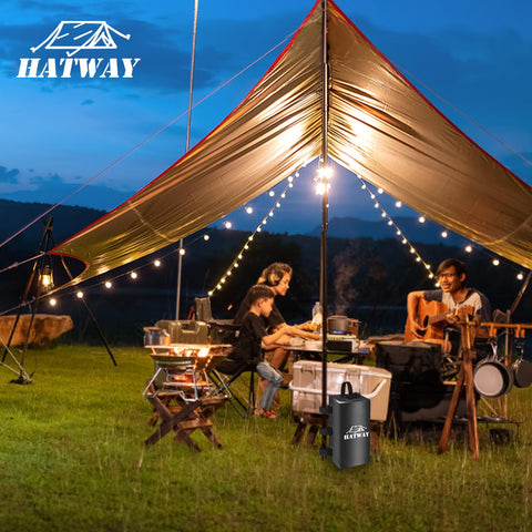Hatway hook-and-loop straps keep weights secure without rope