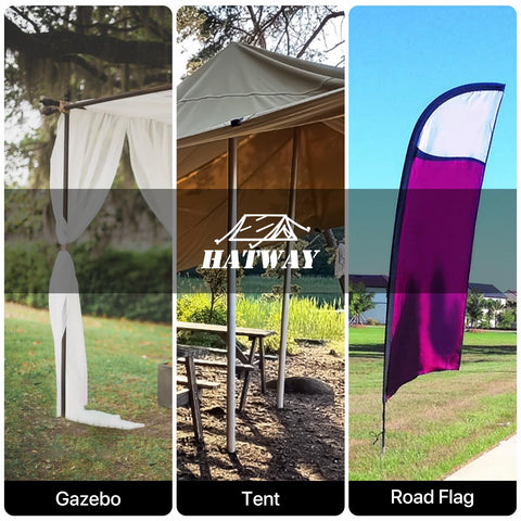 Hatway versatile weights for pop-up tents, gazebos, and beach canopies.