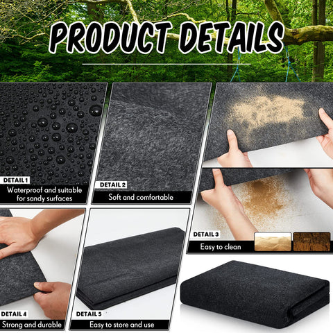Haull shed floor mat washable and reusable for season after season