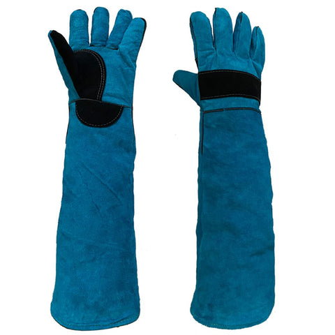 Haulonda Bite-Proof Gloves outer view protecting hands and forearms during handling