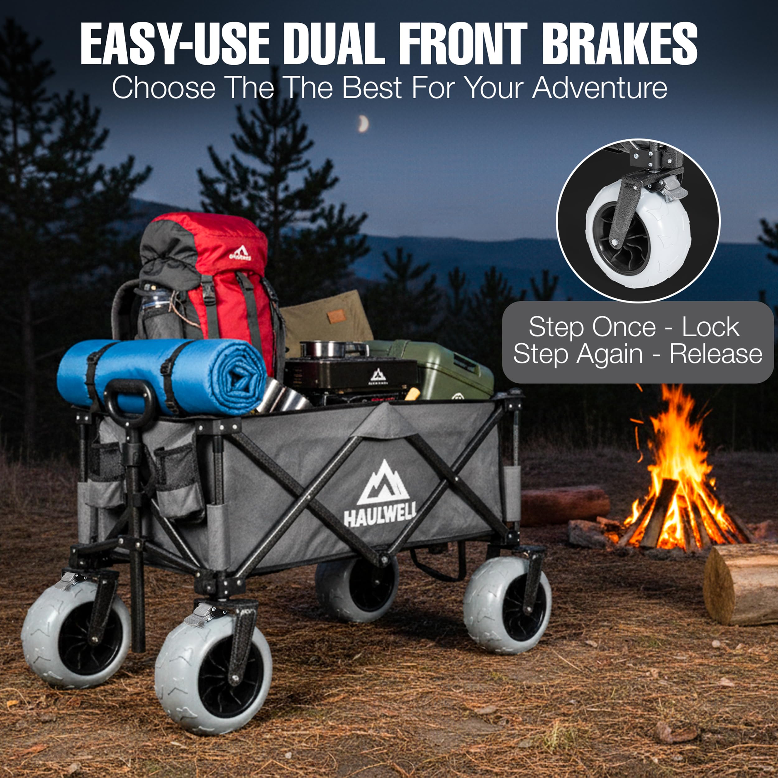 HAULWELL 36x19 inch basket holds up to 220 pounds.