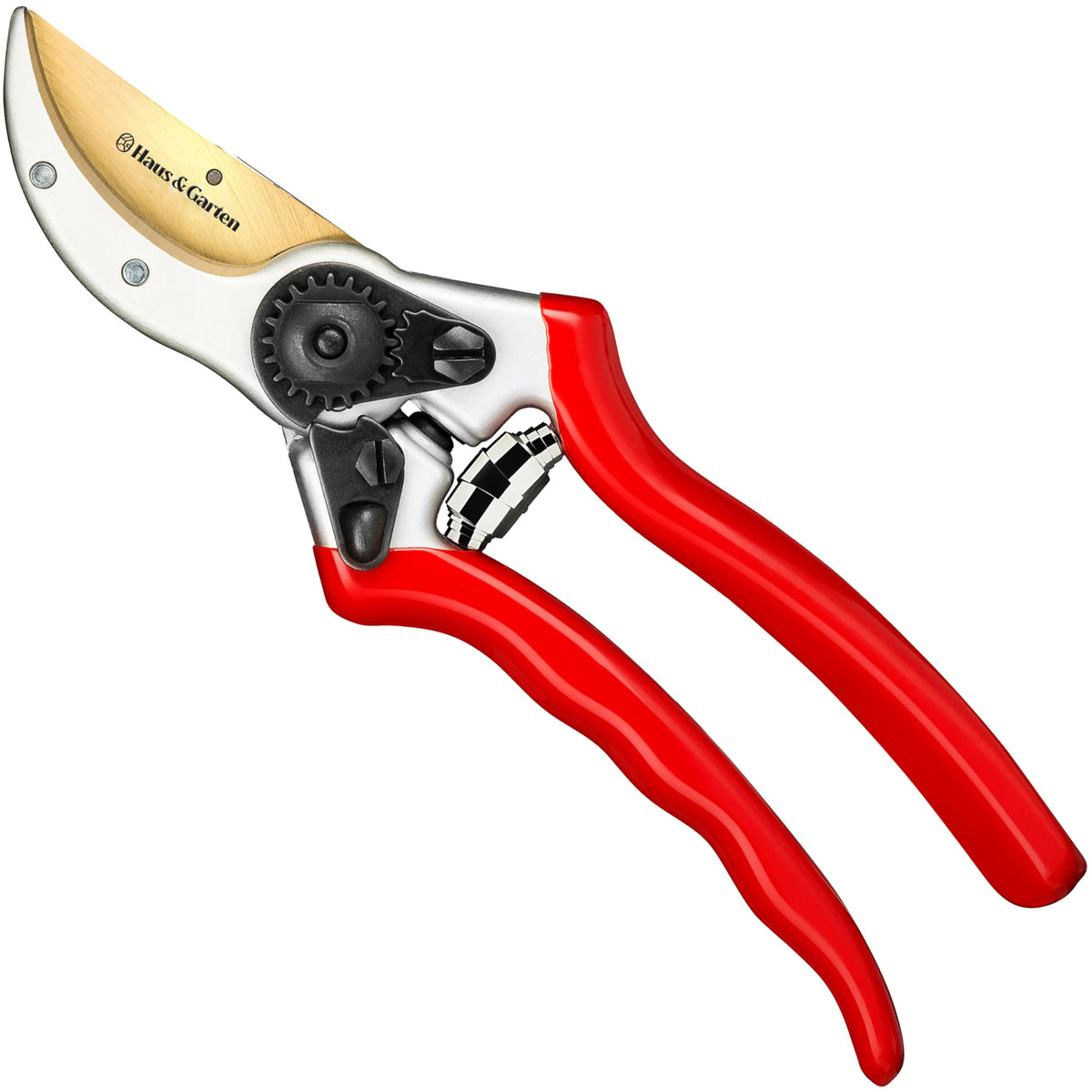 Haus & Garten ClassicPRO titanium blade close-up for precise pruning