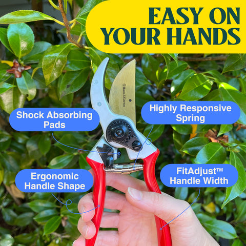 Haus & Garten ClassicPRO blade cutting capacity up to 1 inch