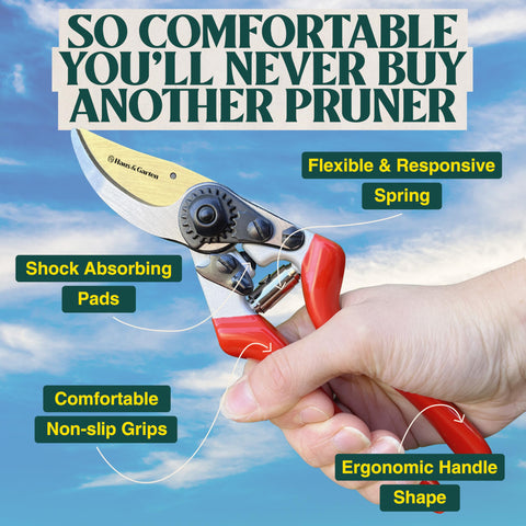 Haus & Garten EnduroPRO pruner season after season durability in the garden