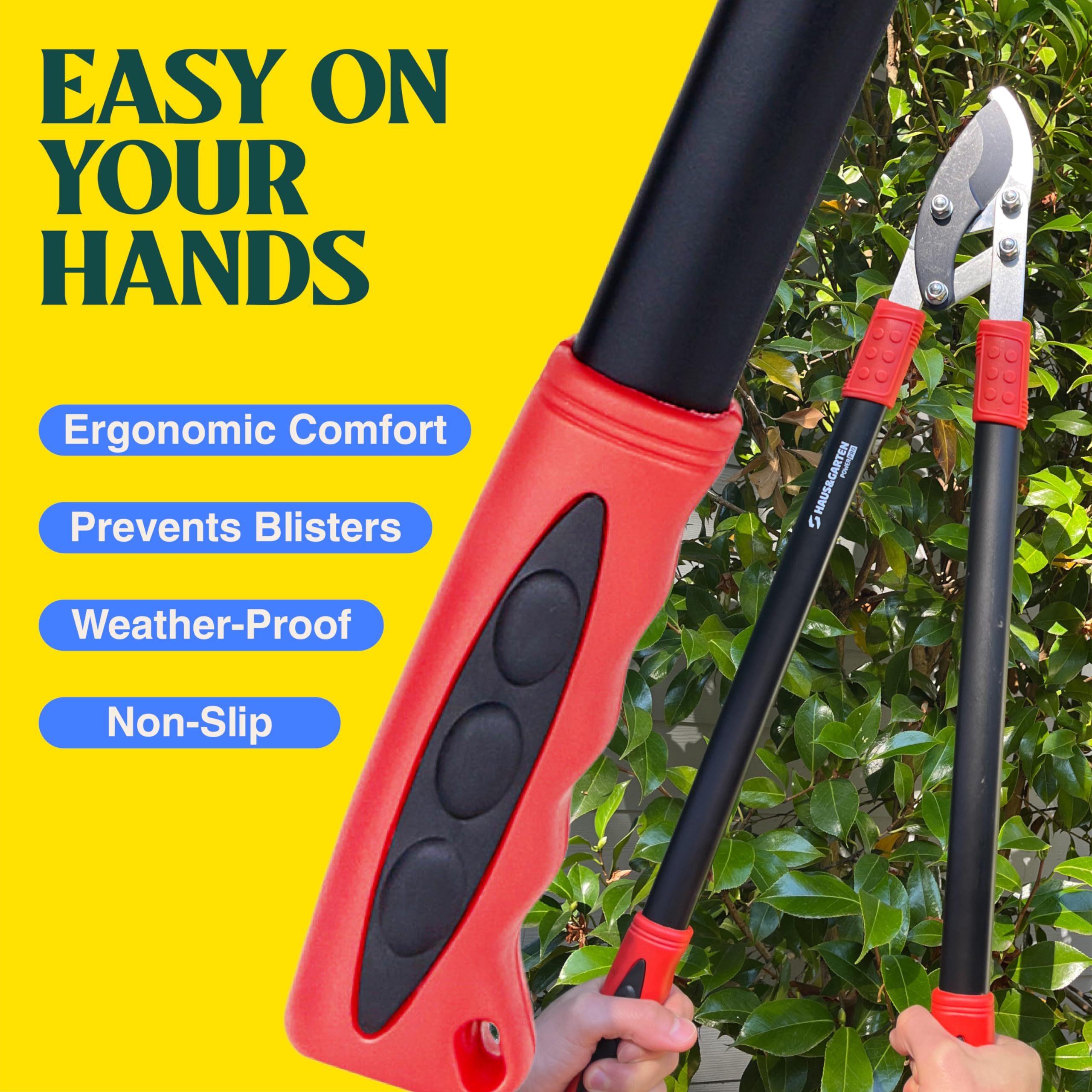 Haus & Garten PowerPRO loppers built to last season after season.
