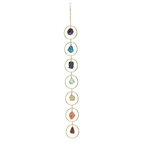 HausArtX Healing Crystal Energy Wind Chime with amethyst enhances color and mood in your space.
